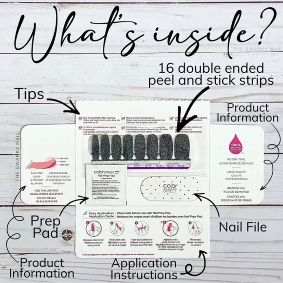 Color Street SALUTE TO YOU - Military Awareness Nail Strip Sets + Miss Polaris - Picture 9 of 9